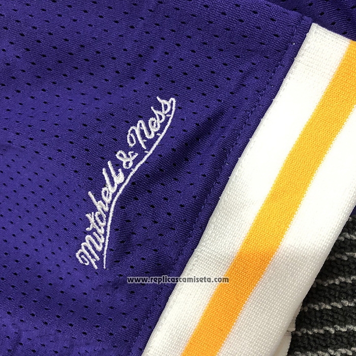Camiseta Manga Corta Los Angeles Lakers Kobe Bryant #8 Violeta